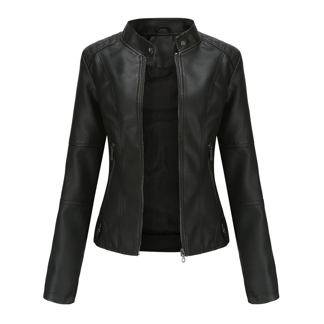 Milena™ I Elegante Lederjacke