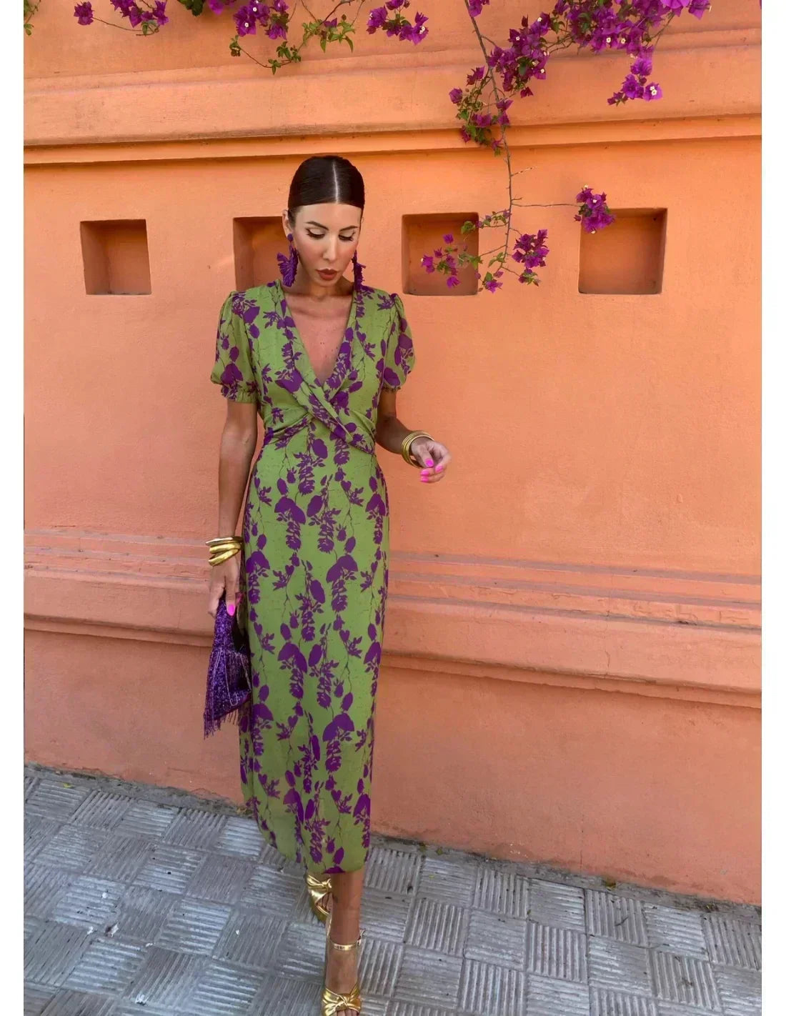 Laluna® | Elegantes, stilvolles Sommerkleid