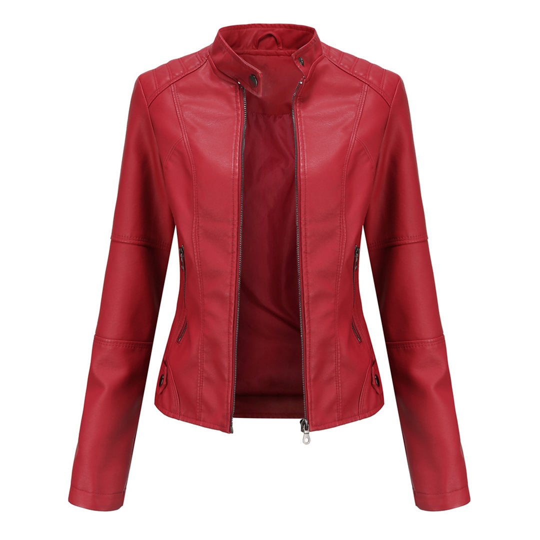 Milena™ I Elegante Lederjacke