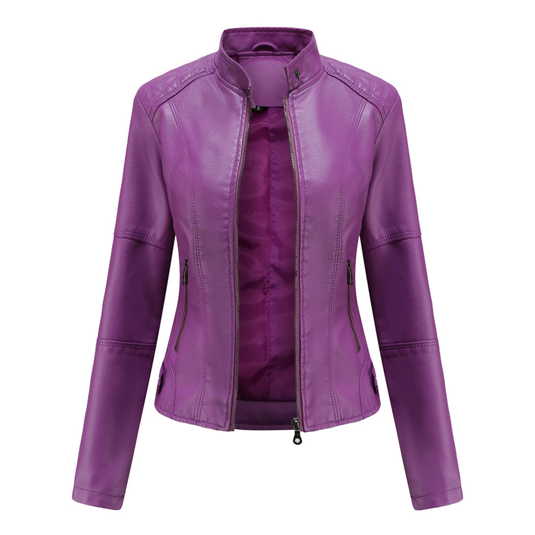 Milena™ I Elegante Lederjacke